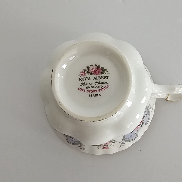 Royal Albert Love Story Series China Tea cup "Isabel" Pattern Teacup - Picture 3 of 14